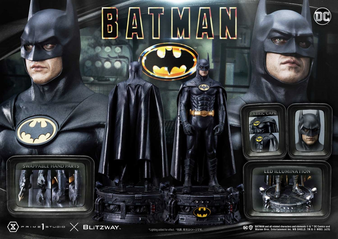 【内金確認後のご予約確定/来店受取不可】ミュージアムマスターライン/ Tim Burton films BATMAN: バットマン 1/3 スタチュー - イメージ画像41