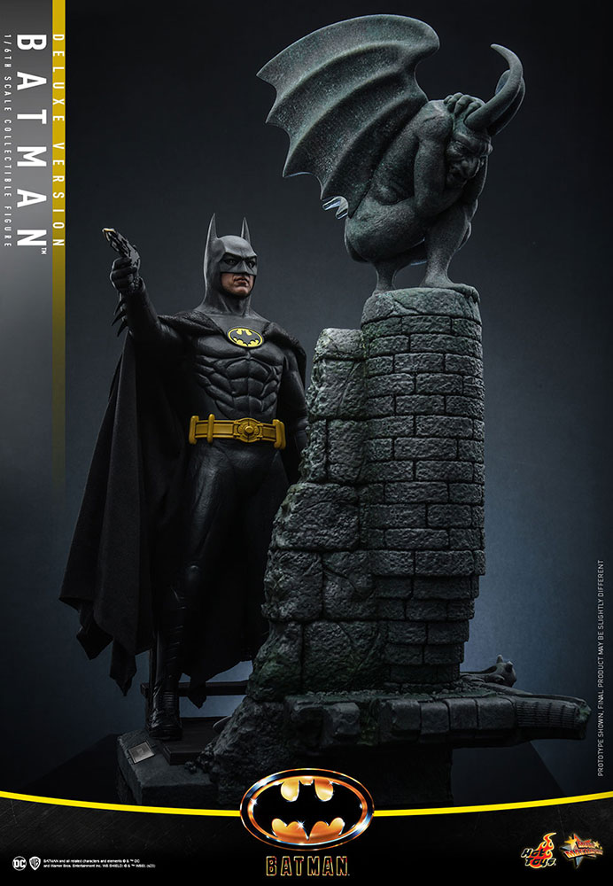 【お一人様1点限り】Tim Burton films BATMAN/ ムービー・マスターピース 1/6 フィギュア: バットマン ver.2.0 DX - イメージ画像3
