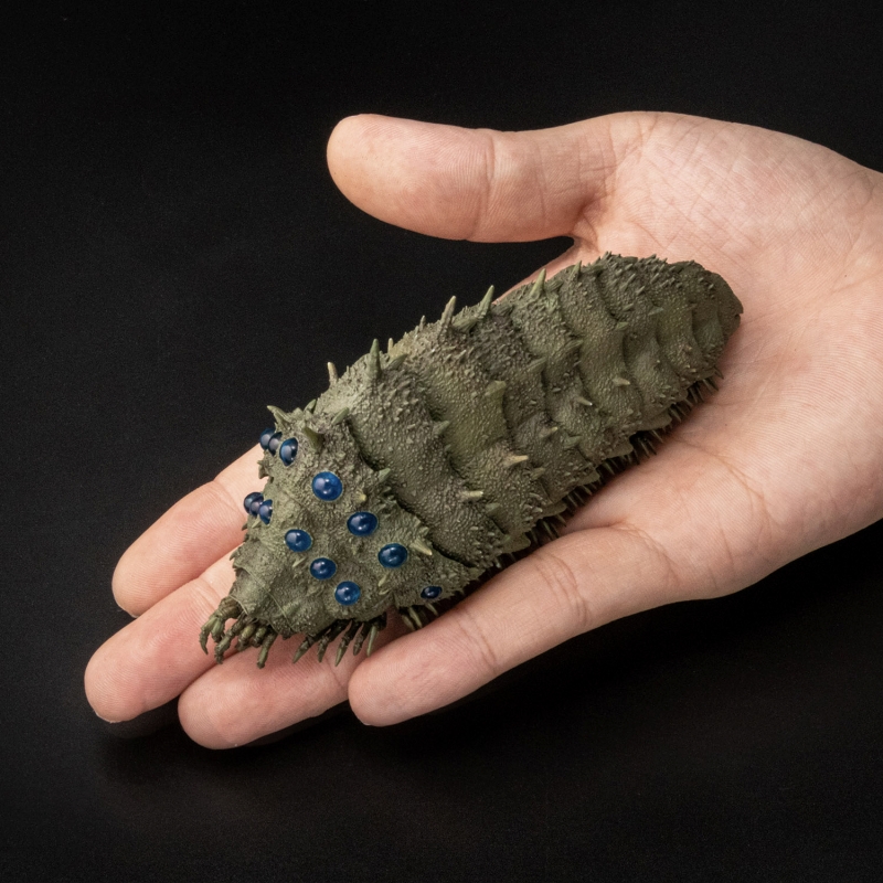 タケヤ式自在置物/ 風の谷のナウシカ: 王蟲 オーム 手のひらサイズ 碧色 ver - イメージ画像9
