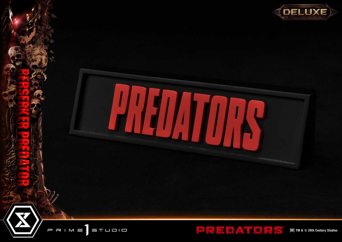 【内金確認後のご予約確定/来店受取不可】ミュージアムマスターライン/ Predators: バーサーカープレデター 1/3 DX スタチュー - イメージ画像26