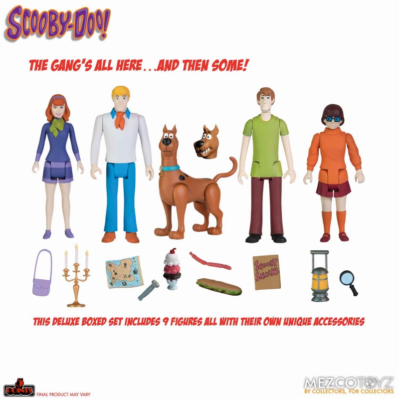 5ポイント/ スクービー・ドゥー Scooby-Doo: フレンズ vs フォーズ アクションフィギュア セット - イメージ画像1