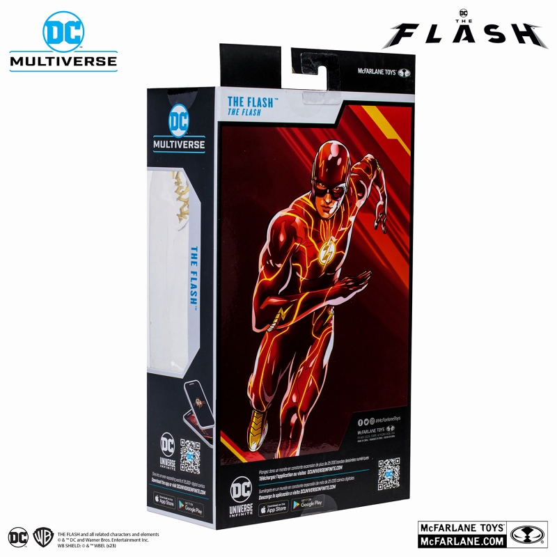 DCマルチバース/ The Flash ザ・フラッシュ: フラッシュ 7インチ アクションフィギュア - イメージ画像10