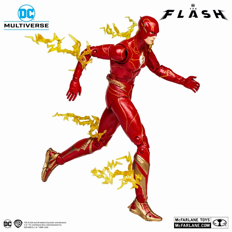DCマルチバース/ The Flash ザ・フラッシュ: フラッシュ 7インチ アクションフィギュア - イメージ画像5
