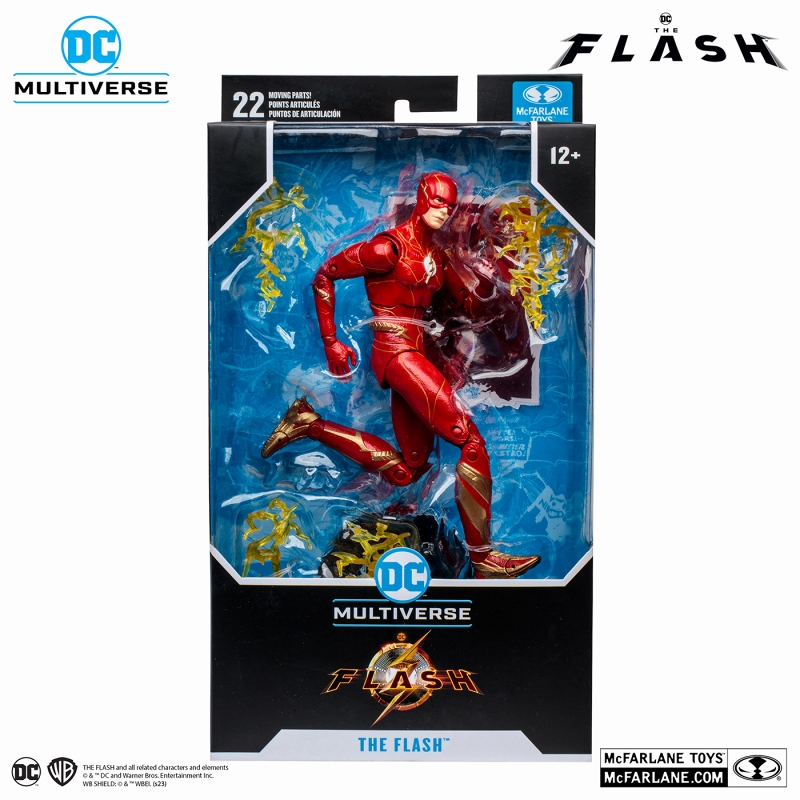 DCマルチバース/ The Flash ザ・フラッシュ: フラッシュ 7インチ アクションフィギュア - イメージ画像8