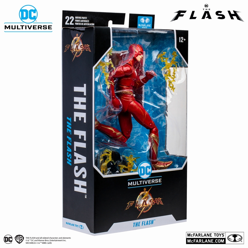 DCマルチバース/ The Flash ザ・フラッシュ: フラッシュ 7インチ アクションフィギュア - イメージ画像9