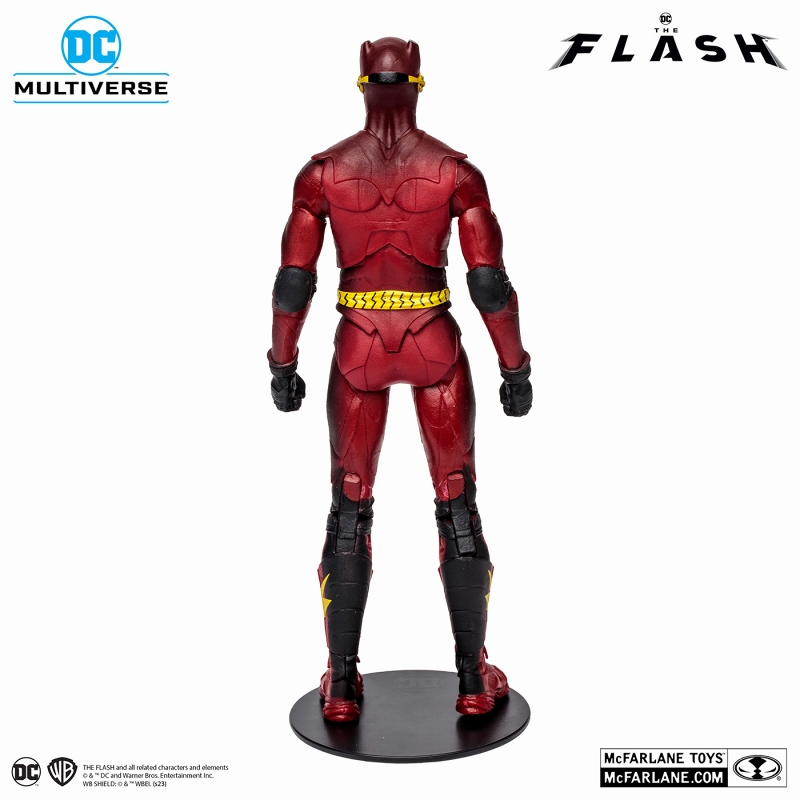 DCマルチバース/ The Flash ザ・フラッシュ: フラッシュ 7インチ アクションフィギュア NEW コスチューム ver - イメージ画像3