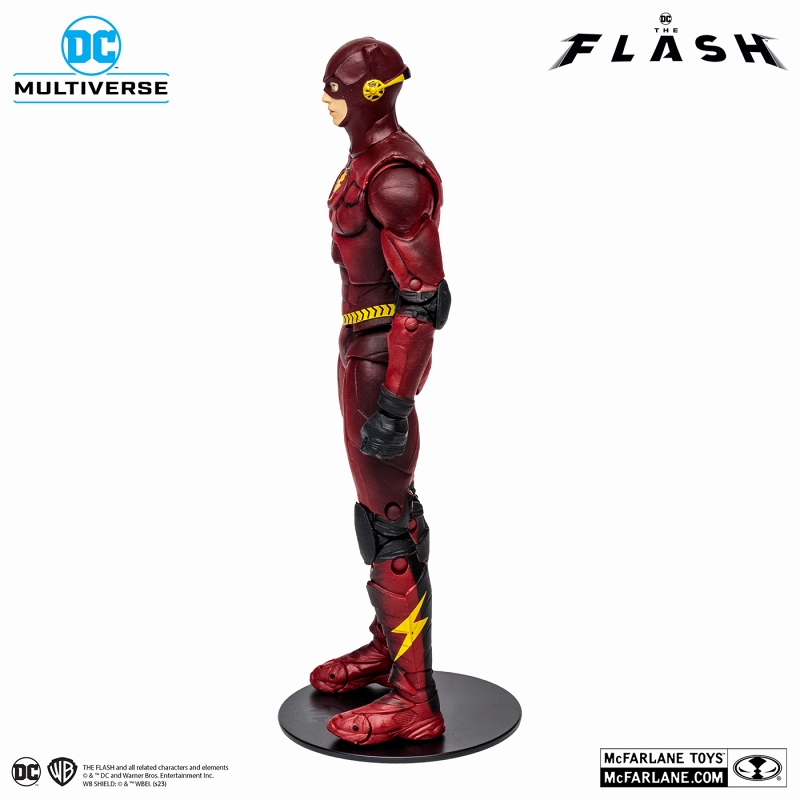 DCマルチバース/ The Flash ザ・フラッシュ: フラッシュ 7インチ アクションフィギュア NEW コスチューム ver - イメージ画像4