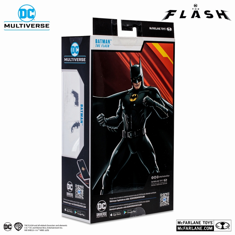 DCマルチバース/ The Flash ザ・フラッシュ: バットマン 7インチ アクションフィギュア マルチバース アンマスク ver - イメージ画像10