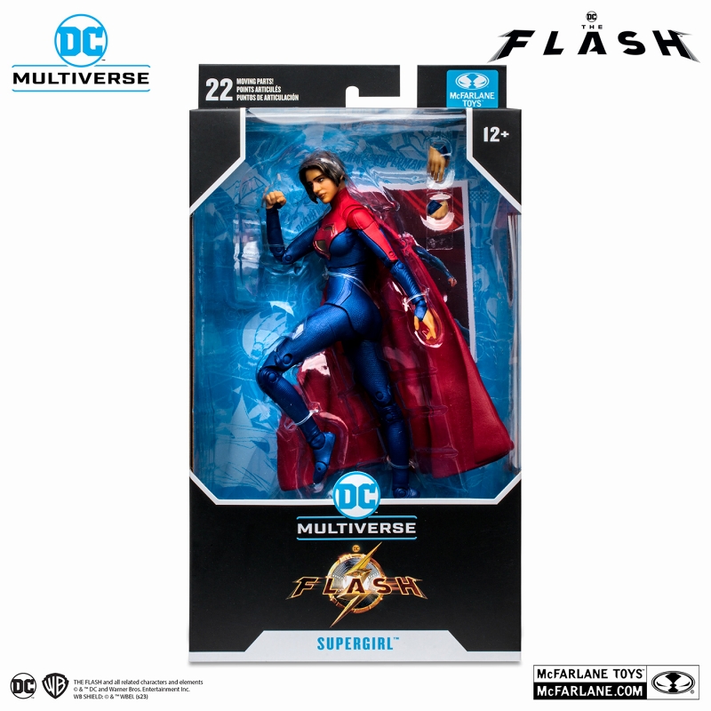 DCマルチバース/ The Flash ザ・フラッシュ: スーパーガール 7インチ アクションフィギュア - イメージ画像7