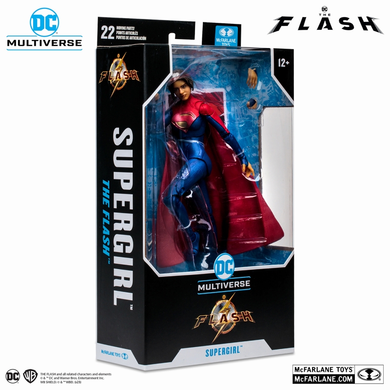 DCマルチバース/ The Flash ザ・フラッシュ: スーパーガール 7インチ アクションフィギュア - イメージ画像8