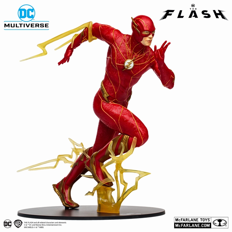 DCマルチバース/ The Flash ザ・フラッシュ: フラッシュ 12インチ ポーズドスタチュー - イメージ画像1