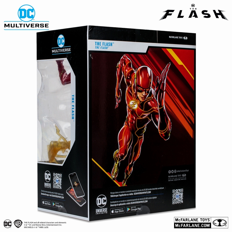 DCマルチバース/ The Flash ザ・フラッシュ: フラッシュ 12インチ ポーズドスタチュー - イメージ画像10