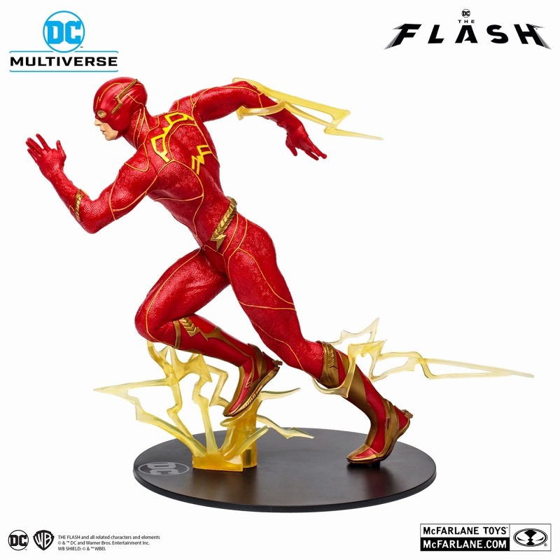 DCマルチバース/ The Flash ザ・フラッシュ: フラッシュ 12インチ ポーズドスタチュー - イメージ画像4