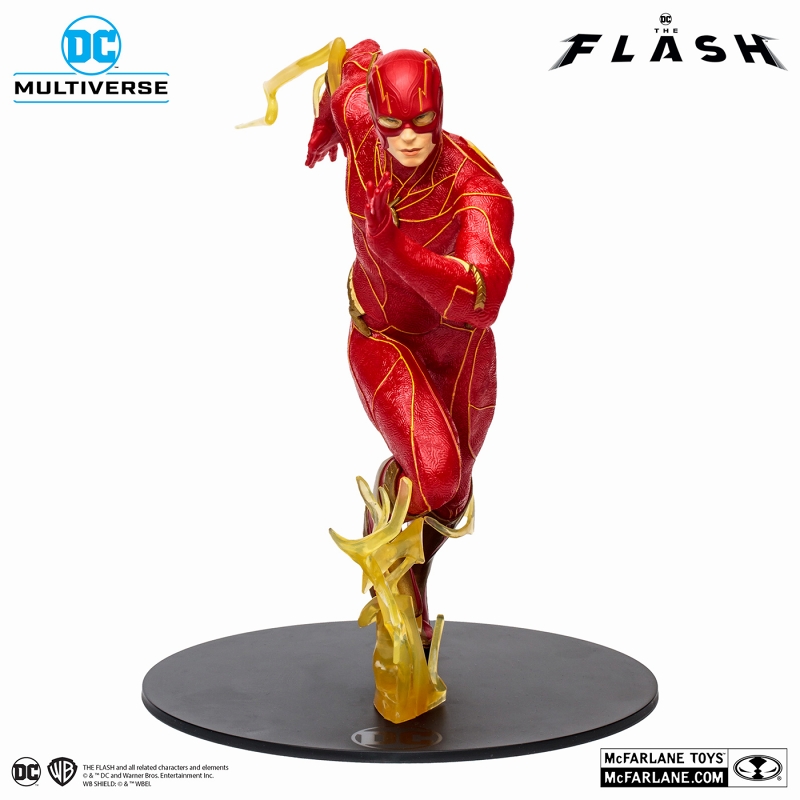 DCマルチバース/ The Flash ザ・フラッシュ: フラッシュ 12インチ ポーズドスタチュー - イメージ画像5