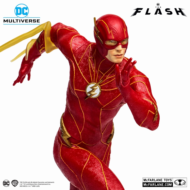 DCマルチバース/ The Flash ザ・フラッシュ: フラッシュ 12インチ ポーズドスタチュー - イメージ画像6