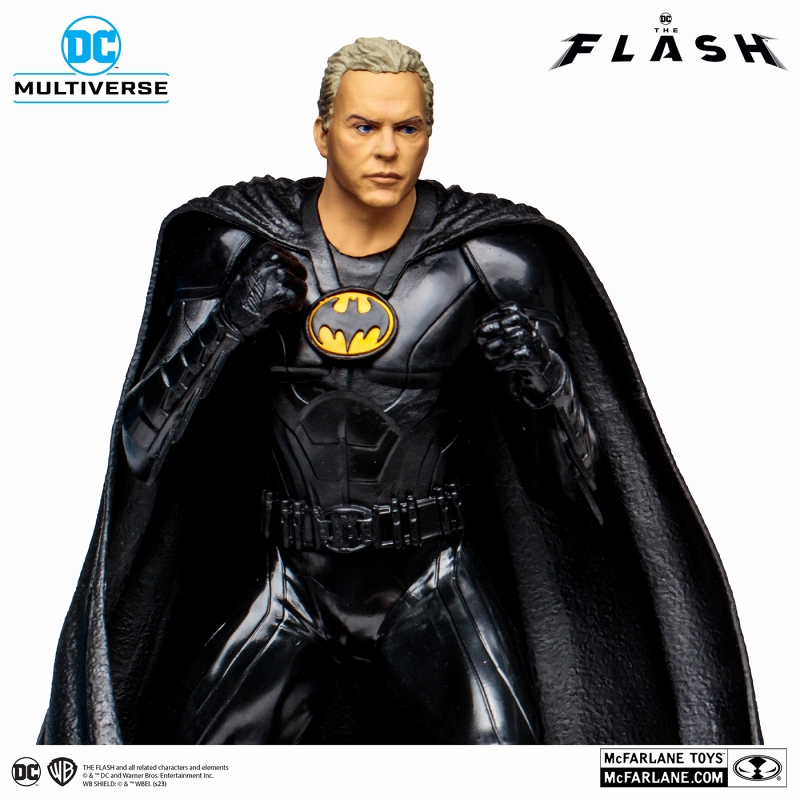 DCマルチバース/ The Flash ザ・フラッシュ: バットマン 12インチ ポーズドスタチュー マルチバース アンマスク ver - イメージ画像6