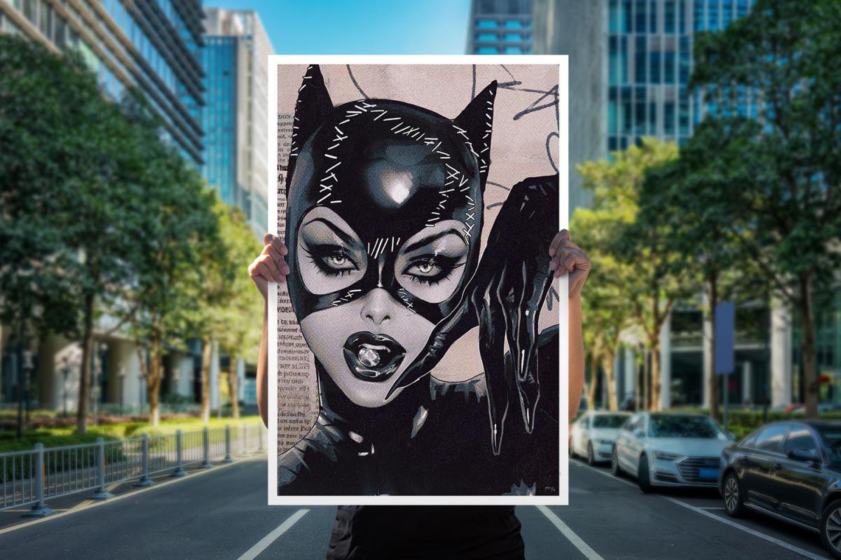 DCコミックス/ Catwoman #50 キャットウーマン by Sozomaika アートプリント - イメージ画像2