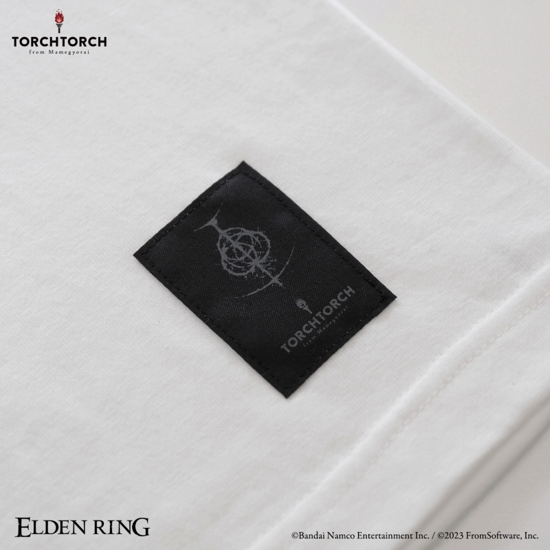 ELDEN RING × TORCH TORCH/ 半狼のブライヴのTシャツ バニラホワイト M - イメージ画像2