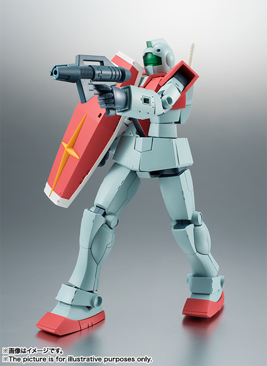 【再生産】ROBOT魂/ 機動戦士ガンダム: RGM-79 ジム ver.A.N.I.M.E.  - イメージ画像2