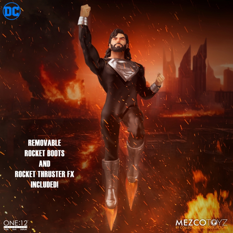ワン12コレクティブ/ DCコミックス: スーパーマン 1/12 アクションフィギュア リカバリースーツ エディション - イメージ画像2