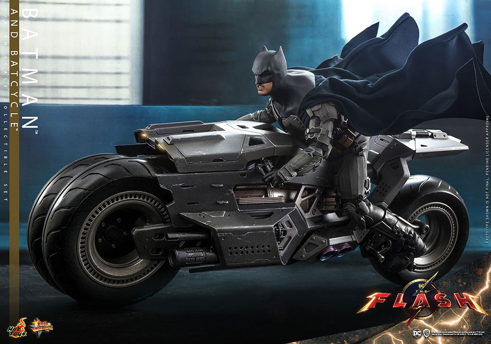 【送料無料/内金確認後のご予約確定/来店受取不可】The Flash ザ・フラッシュ/ ムービー・マスターピース 1/6 フィギュア: バットマン with バットサイクル セット - イメージ画像19