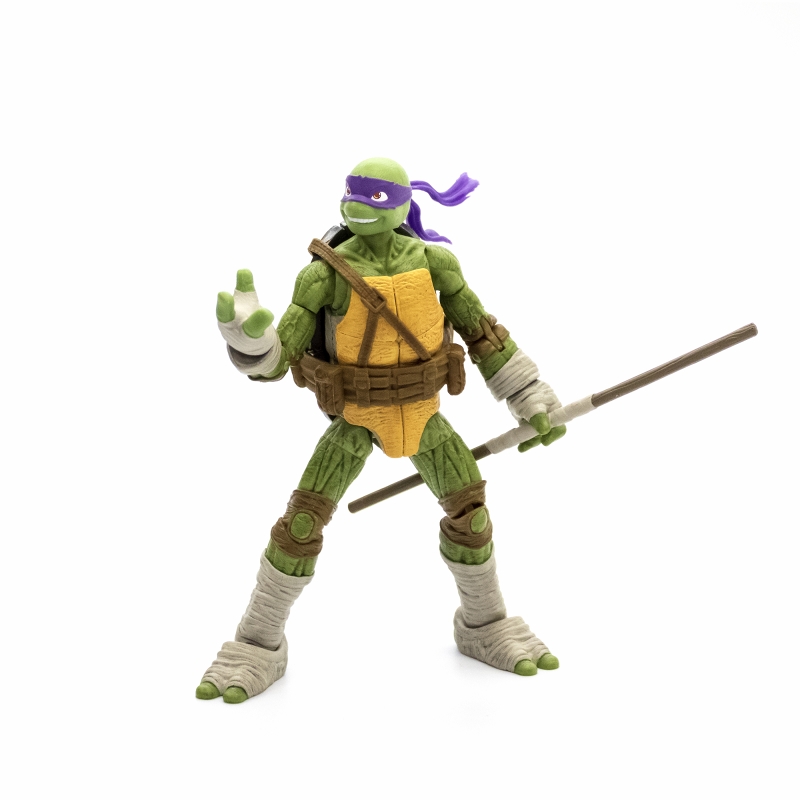 【SDCC2023 コミコン限定】BST AXN/ TMNT ティーンエイジ・ミュータント・ニンジャ・タートルズ: ドナテロ 5インチ アクションフィギュア コミック ver - イメージ画像1