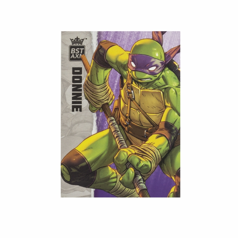 【SDCC2023 コミコン限定】BST AXN/ TMNT ティーンエイジ・ミュータント・ニンジャ・タートルズ: ドナテロ 5インチ アクションフィギュア コミック ver - イメージ画像6