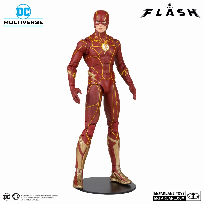 DCマルチバース/ The Flash ザ・フラッシュ: フラッシュ 7インチ アクションフィギュア スピードフォース ヴァリアント ver - イメージ画像1