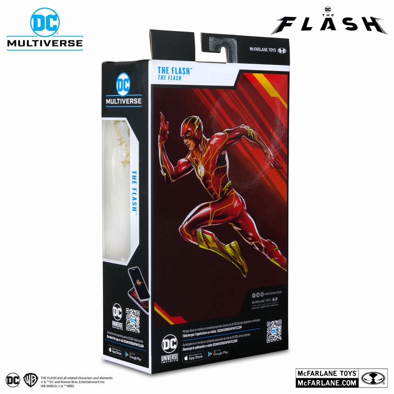 DCマルチバース/ The Flash ザ・フラッシュ: フラッシュ 7インチ アクションフィギュア スピードフォース ヴァリアント ver - イメージ画像10