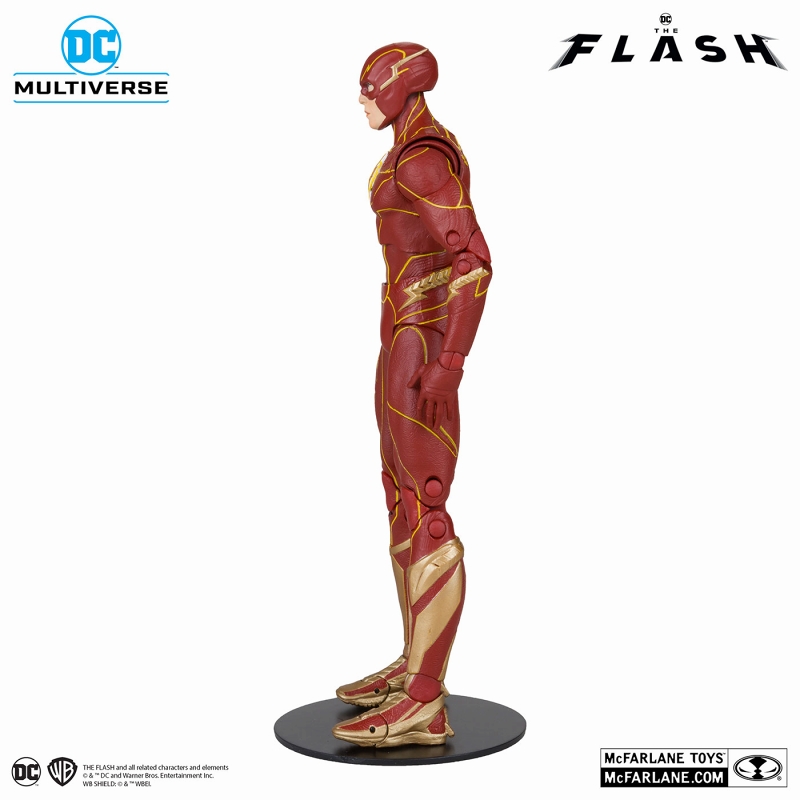 DCマルチバース/ The Flash ザ・フラッシュ: フラッシュ 7インチ アクションフィギュア スピードフォース ヴァリアント ver - イメージ画像4