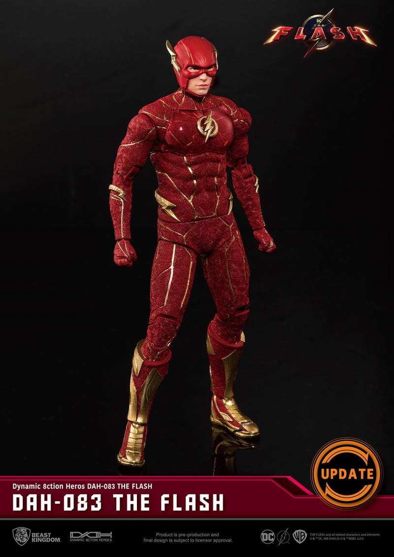 ダイナミックアクションヒーローズ/ The Flash: フラッシュ 1/9 アクションフィギュア - イメージ画像6