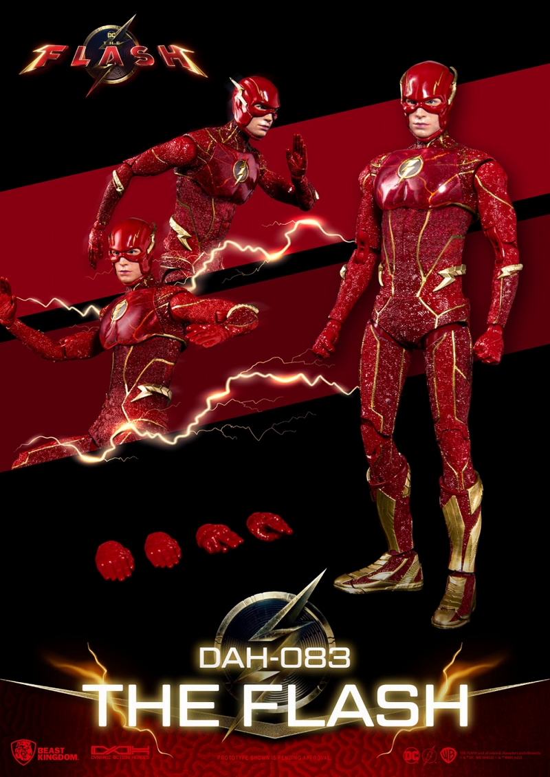 ダイナミックアクションヒーローズ/ The Flash: フラッシュ 1/9 アクションフィギュア - イメージ画像9