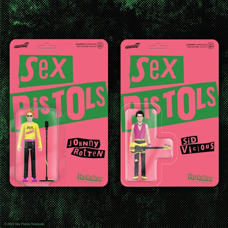 リ・アクション/ SEX PISTOLS セックス・ピストルズ wave 2: ジョニー・ロットン - イメージ画像3