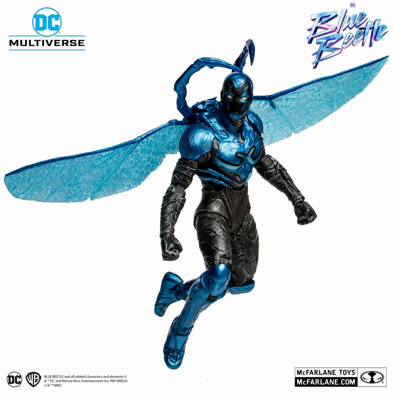 DCマルチバース/ Blue Beetle: ブルービートル 7インチ アクションフィギュア バトルモード ver - イメージ画像5