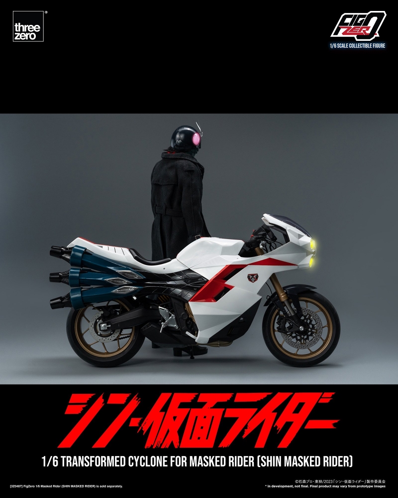 FigZero/ シン・仮面ライダー: 変形サイクロン号 1/6 アクションフィギュア - イメージ画像16