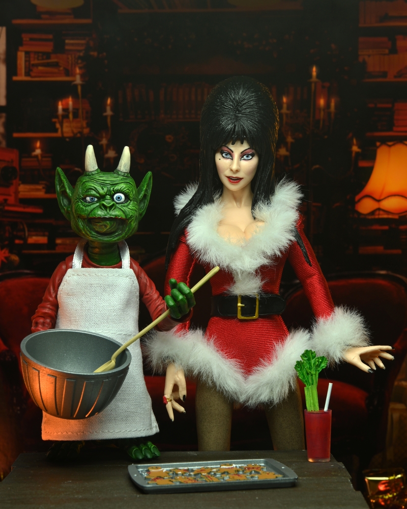 Elvira/ エルヴァイラ 8インチ アクションドール ベリー・スカーリー・クリスマス セット - イメージ画像7