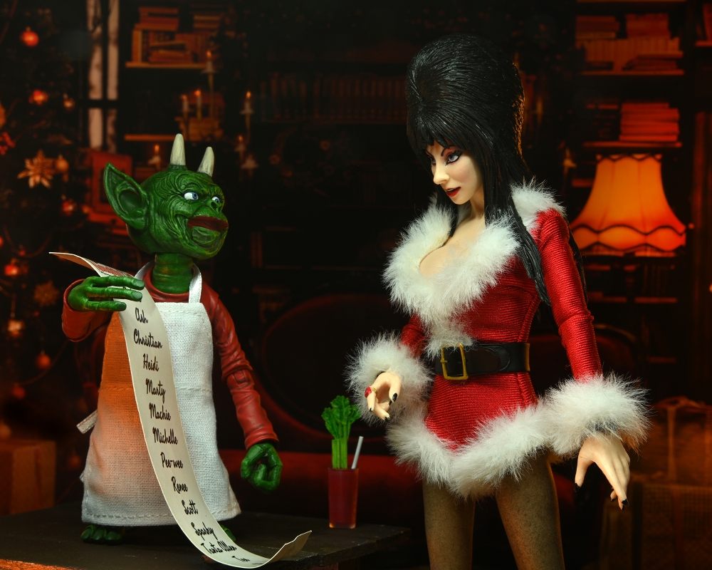 Elvira/ エルヴァイラ 8インチ アクションドール ベリー・スカーリー・クリスマス セット - イメージ画像8