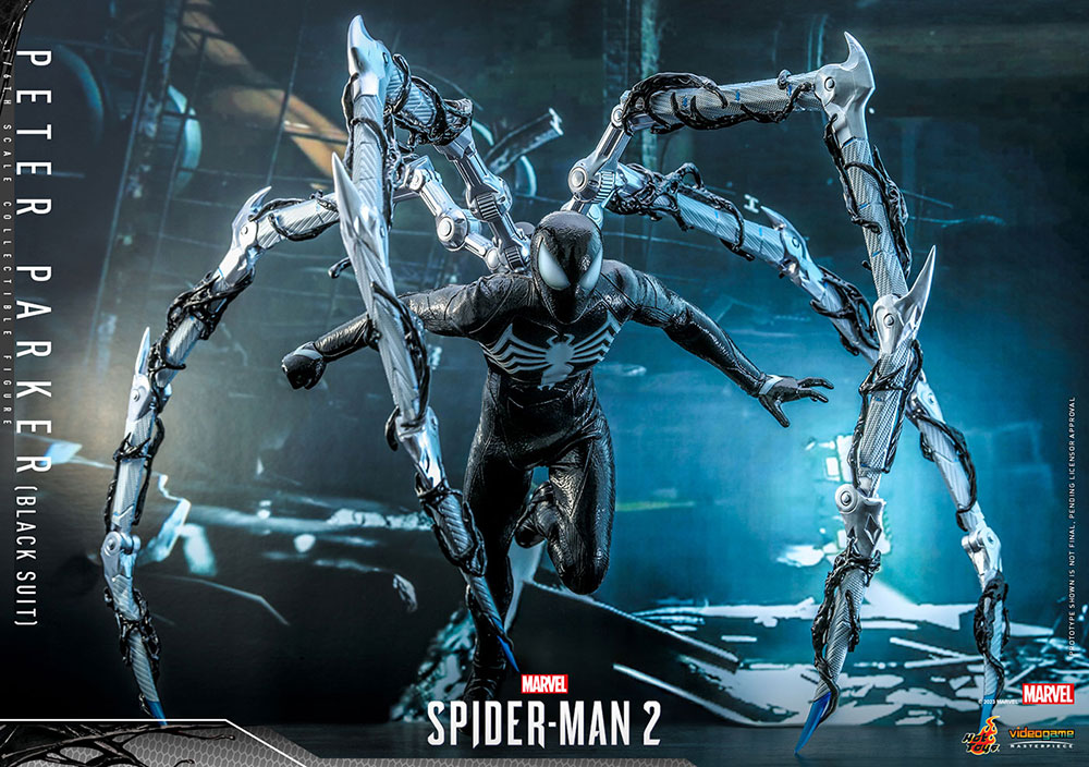 【お一人様1点限り】Marvel's Spider-Man 2/ ビデオゲーム・マスターピース 1/6 フィギュア: ピーター・パーカー ブラックスーツ ver - イメージ画像13