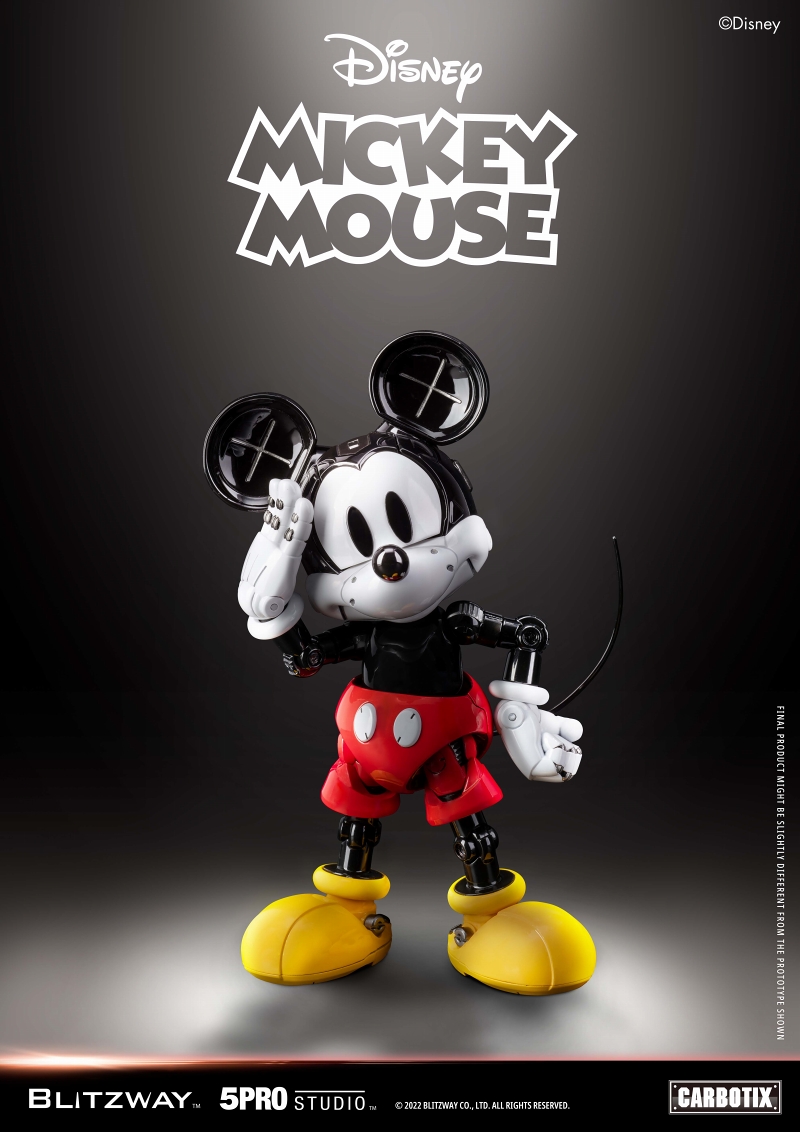 【お取り寄せ品】カーボティックス/ ディズニー: ミッキーマウス アクションフィギュア - イメージ画像11
