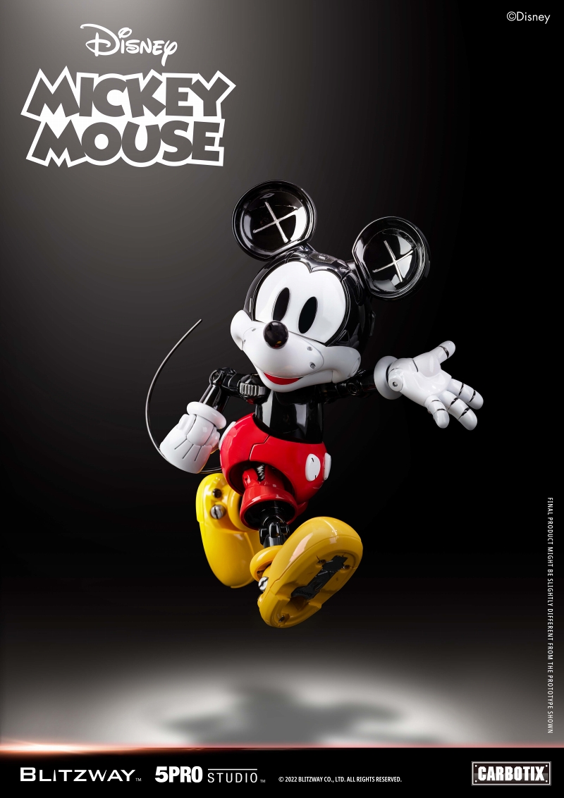 【お取り寄せ品】カーボティックス/ ディズニー: ミッキーマウス アクションフィギュア - イメージ画像17