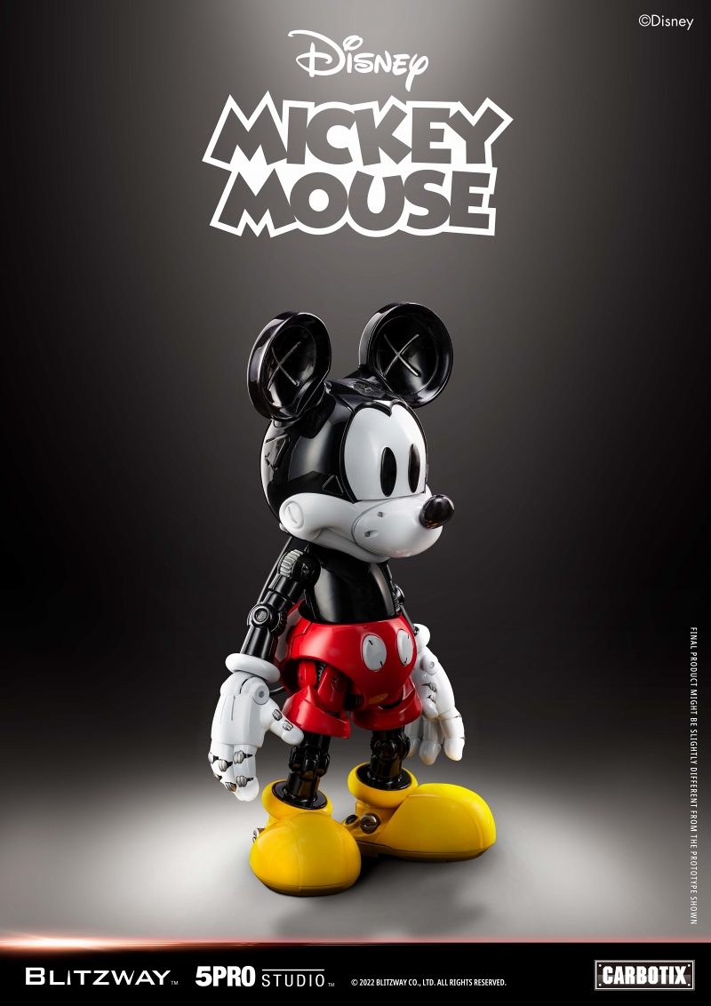 【お取り寄せ品】カーボティックス/ ディズニー: ミッキーマウス アクションフィギュア - イメージ画像2