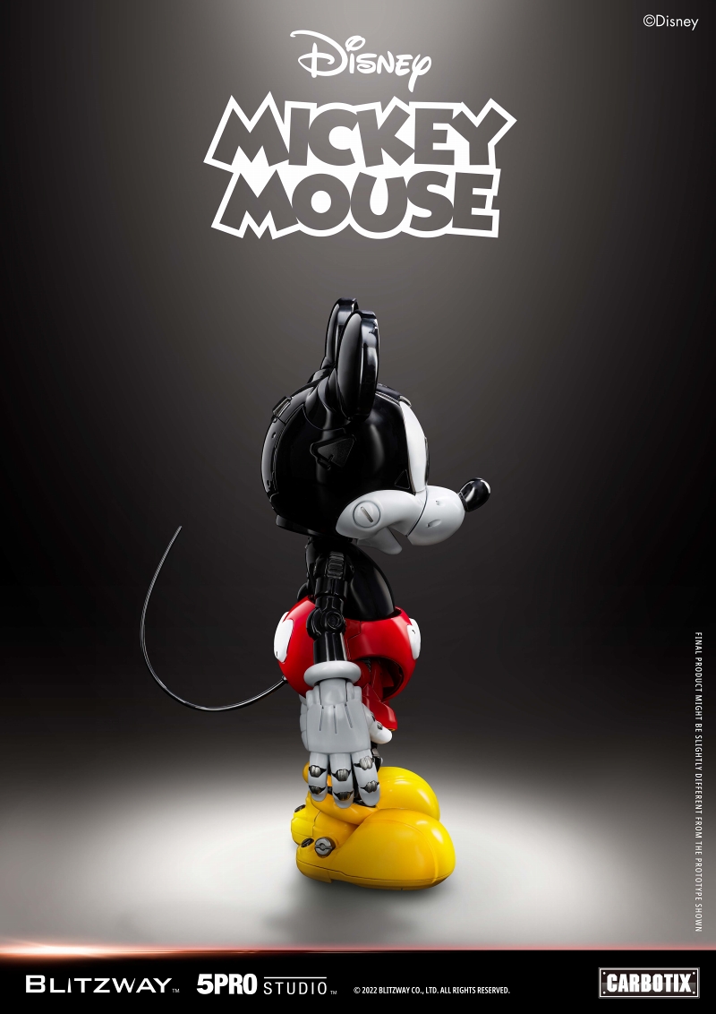 【お取り寄せ品】カーボティックス/ ディズニー: ミッキーマウス アクションフィギュア - イメージ画像3