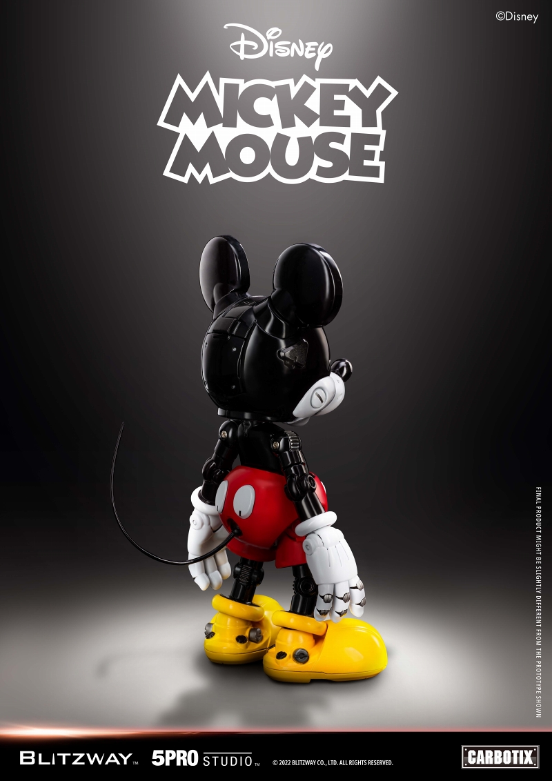 【お取り寄せ品】カーボティックス/ ディズニー: ミッキーマウス アクションフィギュア - イメージ画像4