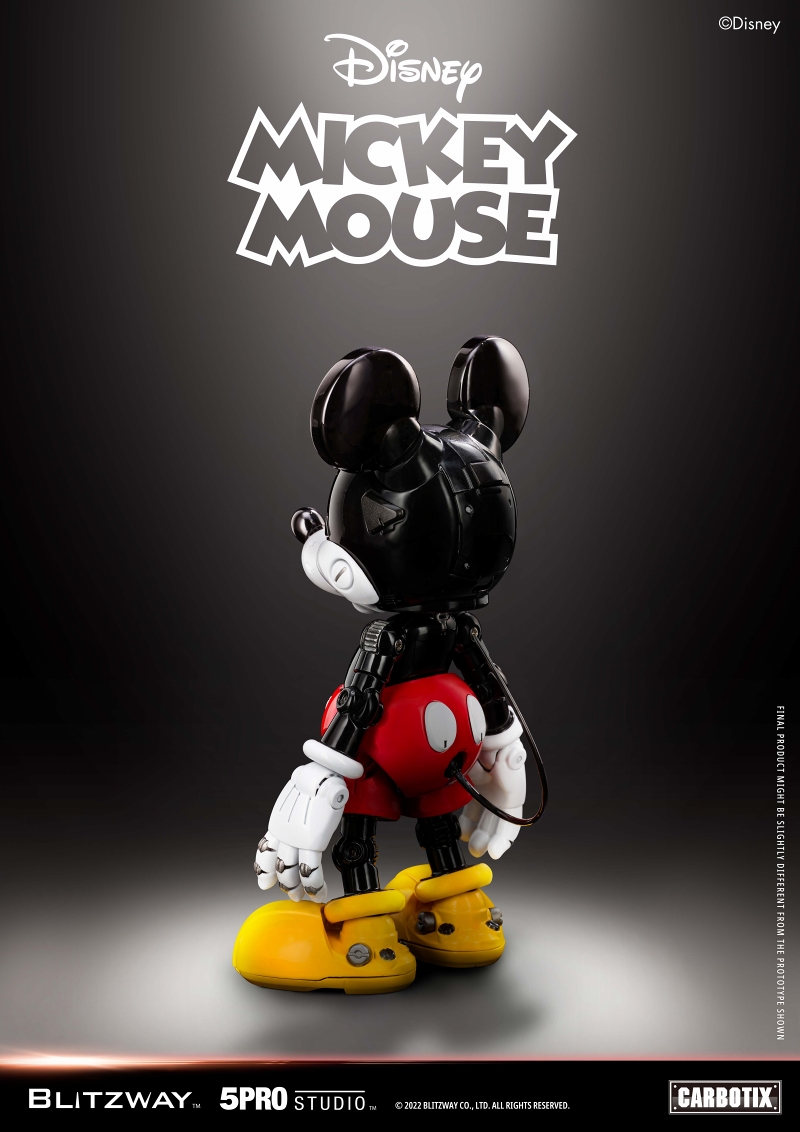 【お取り寄せ品】カーボティックス/ ディズニー: ミッキーマウス アクションフィギュア - イメージ画像6