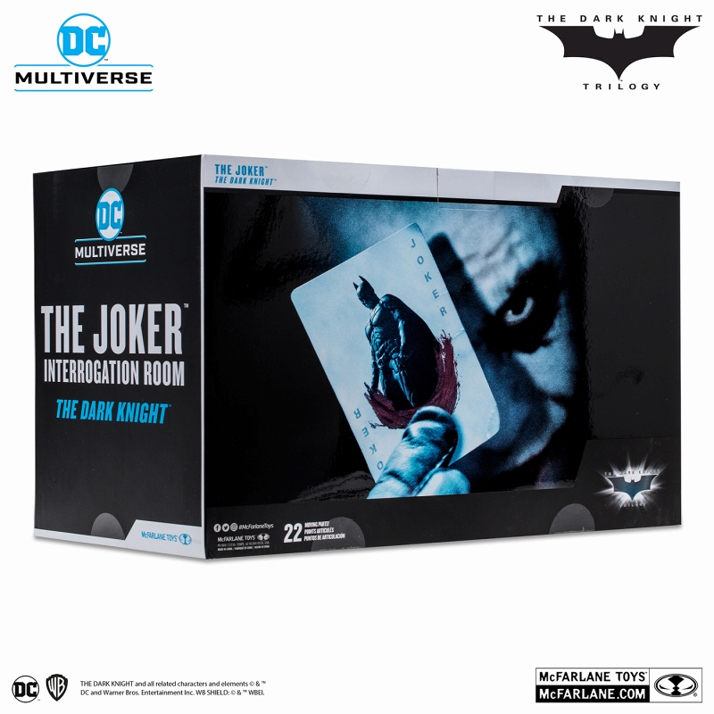 DCマルチバース/ Dark Knight Trilogy: ジョーカー 7インチ アクションフィギュア インタロゲイションルーム ver - イメージ画像12