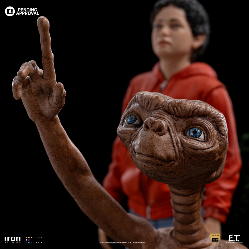 E.T./ エリオット＆ガーティ with イーティー 1/10 DX アートスケール スタチュー - イメージ画像6