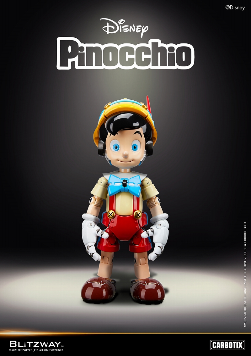 カーボティックス/ ディズニー: ピノキオ アクションフィギュア - イメージ画像1
