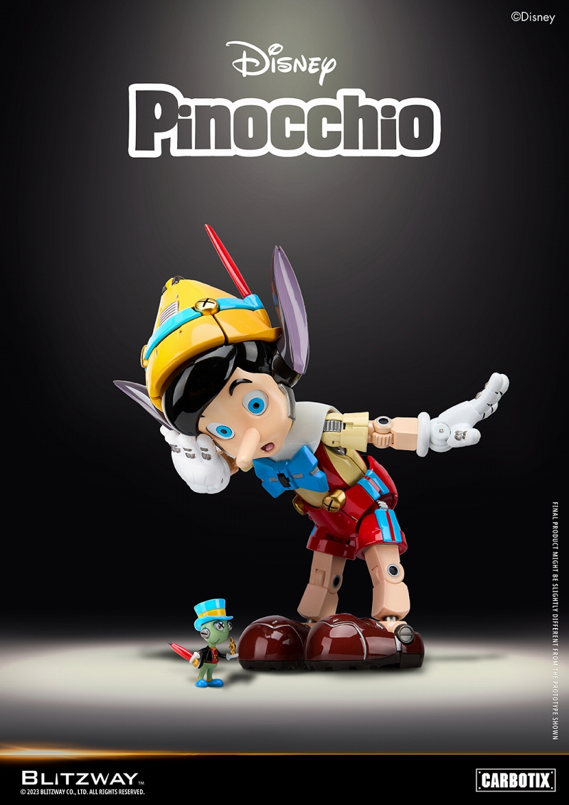 カーボティックス/ ディズニー: ピノキオ アクションフィギュア - イメージ画像15