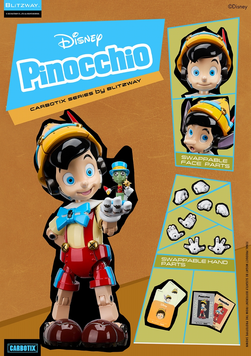 カーボティックス/ ディズニー: ピノキオ アクションフィギュア - イメージ画像20