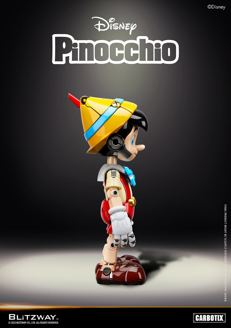 カーボティックス/ ディズニー: ピノキオ アクションフィギュア - イメージ画像3